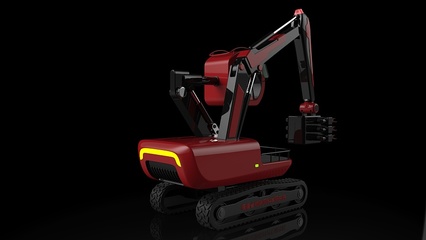 挖掘機改裝水果采摘機|其他產(chǎn)品|工業(yè)/產(chǎn)品|齊六 - 原創(chuàng)設(shè)計作品 